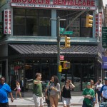 Just off the bridge and into Brooklyn